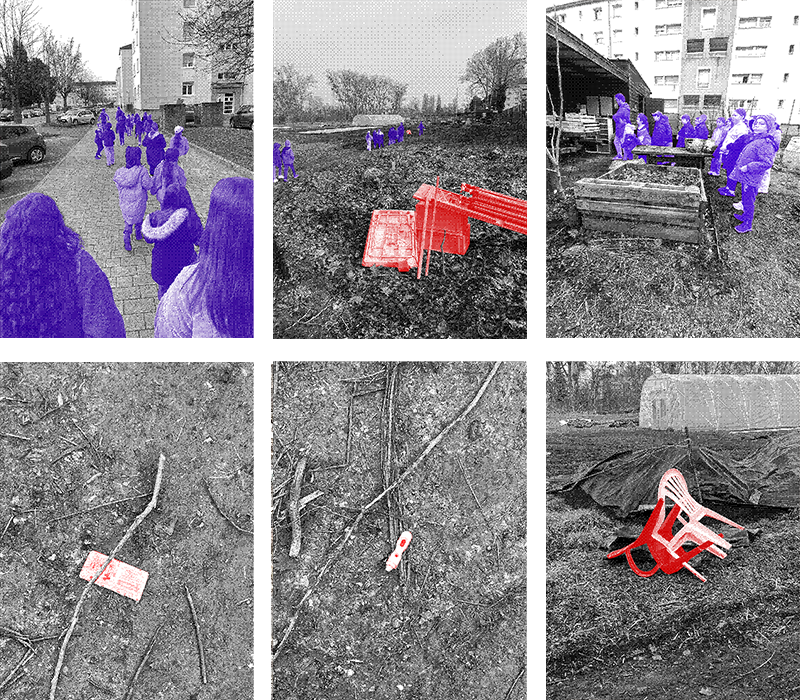 Atelier jardinage sur le terrain des terres fertile | Atelier jardinage avec l'école élémentaire publique Jean-Baptiste Schwilgué