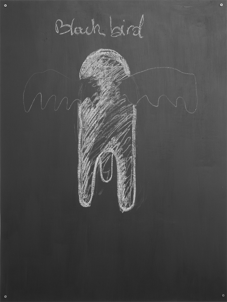 Blackbird | Vincent Chevillon, Blackbird, 100 × 75 cm, 08.2015