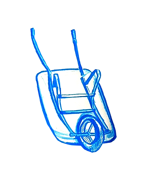 Brouette | Croquis brouette, mars 2026