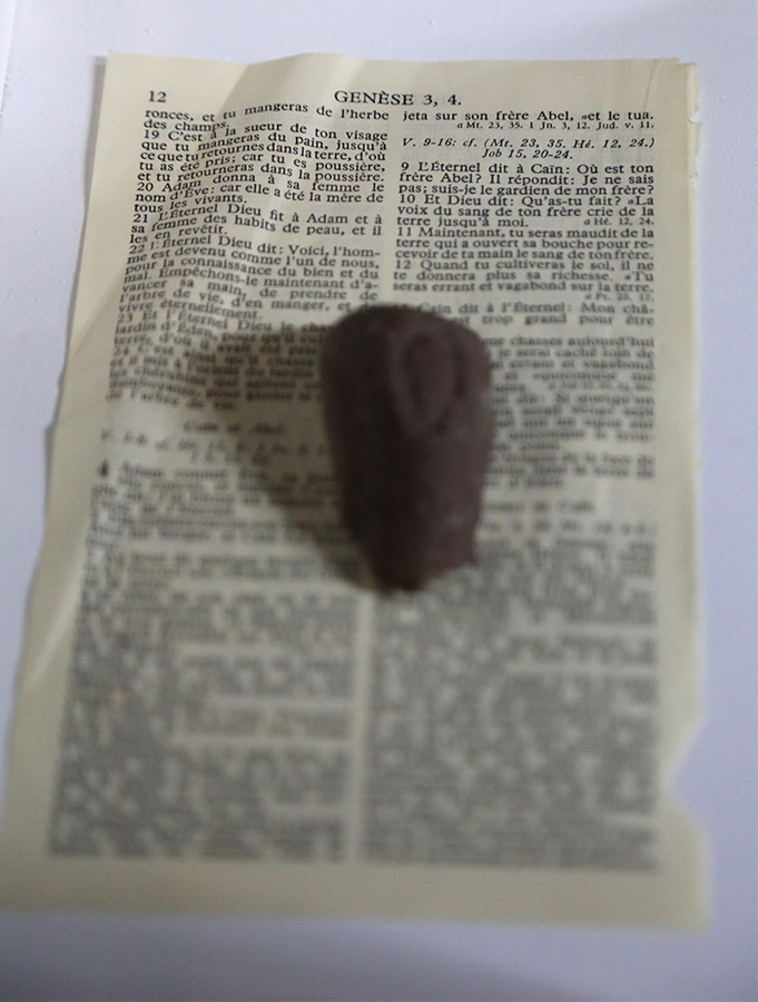 Cai(r)n | Vincent Chevillon, ...raising cai(r)n..., 30 × 20 × 20 cm, 2016