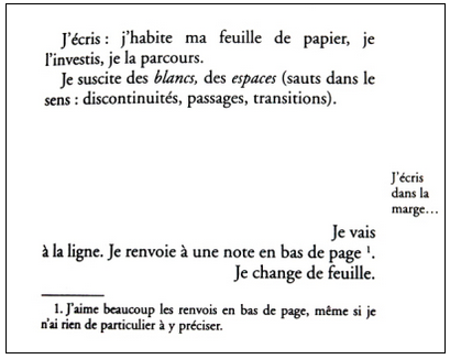 Espèces d'espaces | 