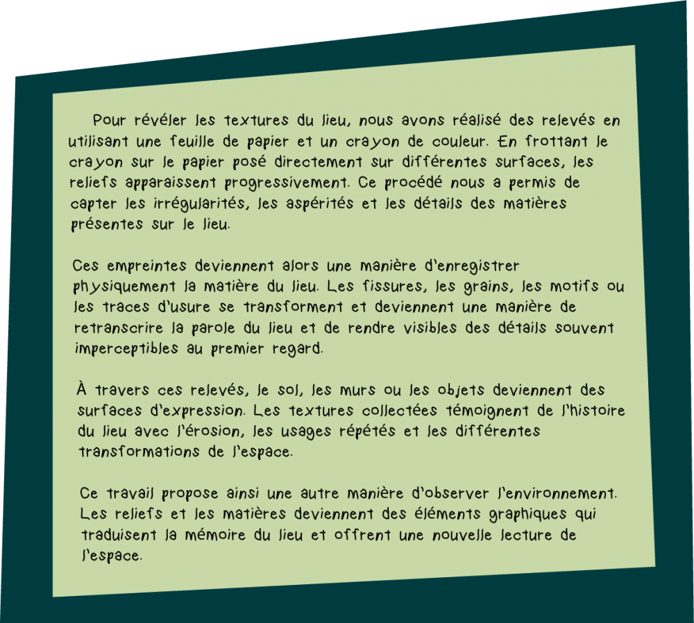 explication textures | 