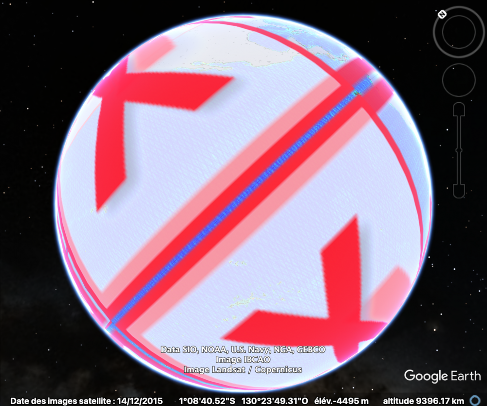 gravity anomaly error | global gravity anomaly layer -- error