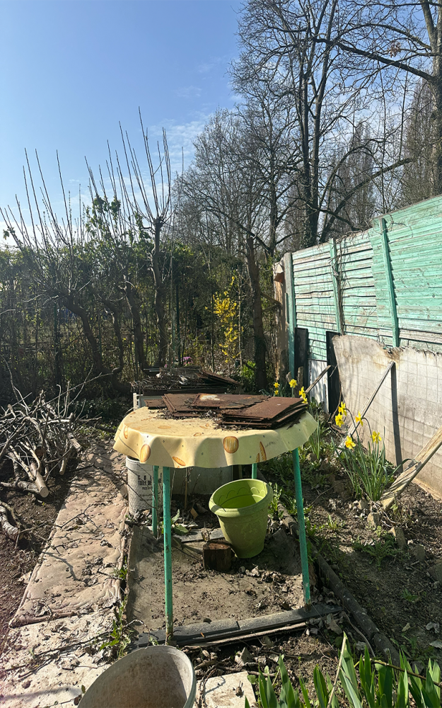 Jardin de André#3 | Photographie des élements présents dans le jardin d'André, Mardi 10 mars 2026