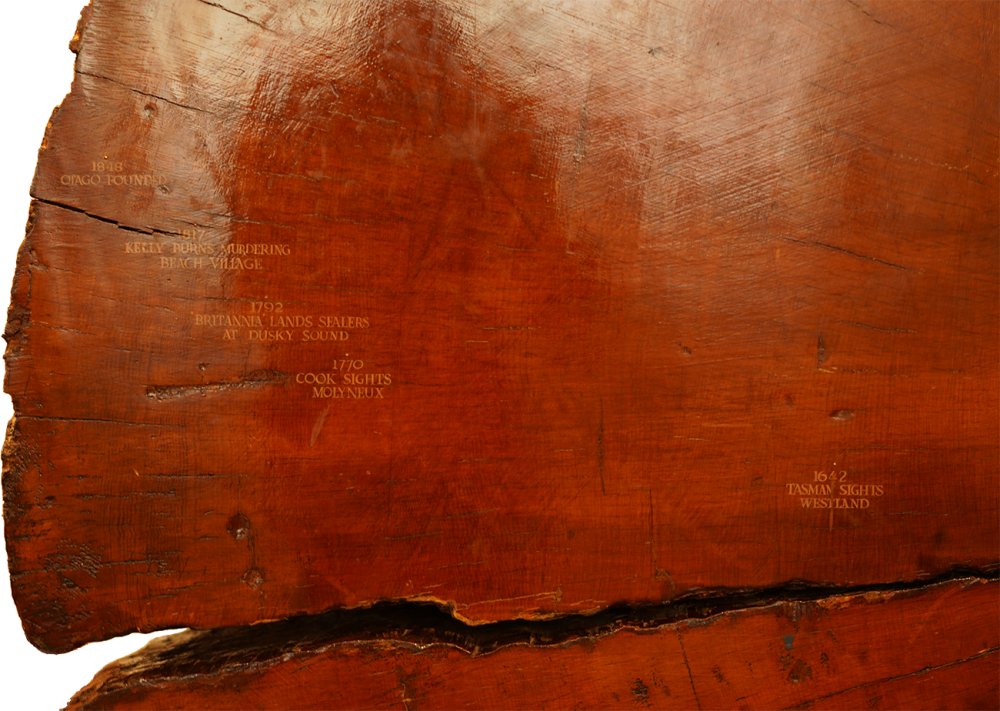 Kauri trunk cross section | Kauri trunk cross section
Dates written
Otago museum