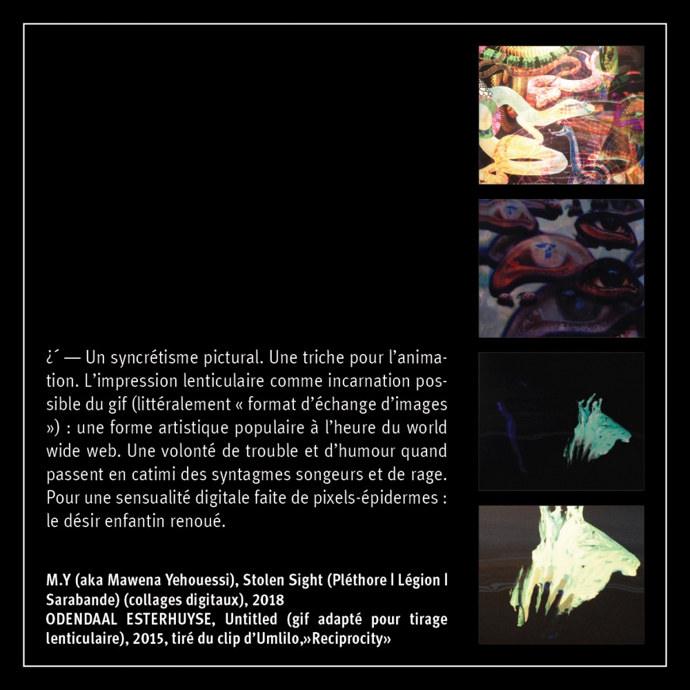 (lentilles) | ¿´ ––
Dispositifs développés par Mawena Yehouessi
https://mawenayehouessi.fr/