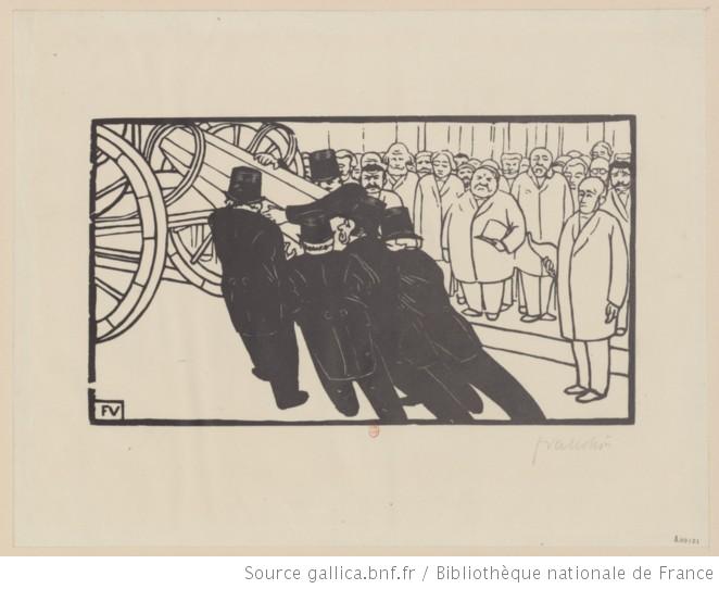 Les nécrophores | Vallotton, Les nécrophores, 1892