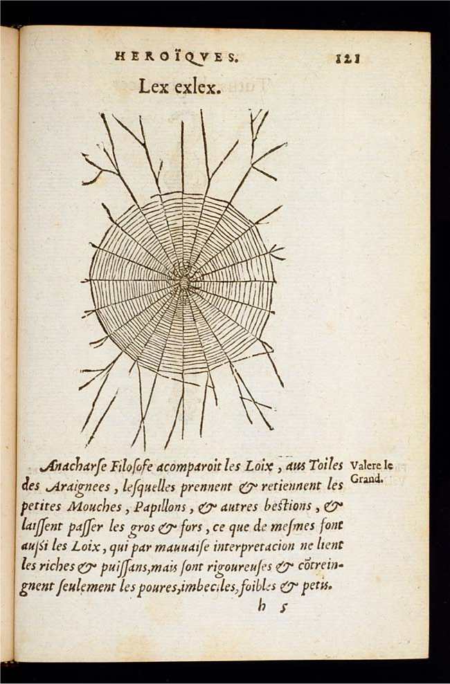 Lex Exlex | Claude Paradin, Devises héroïques et emblêmes, 1573