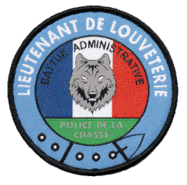 Écusson du Lieutenant de louveterie | 