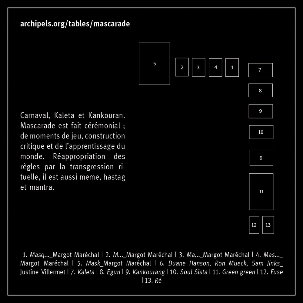 mascarade | Mise en page réalisée par Nicolas Pirus
https://nicolaspirus.com/