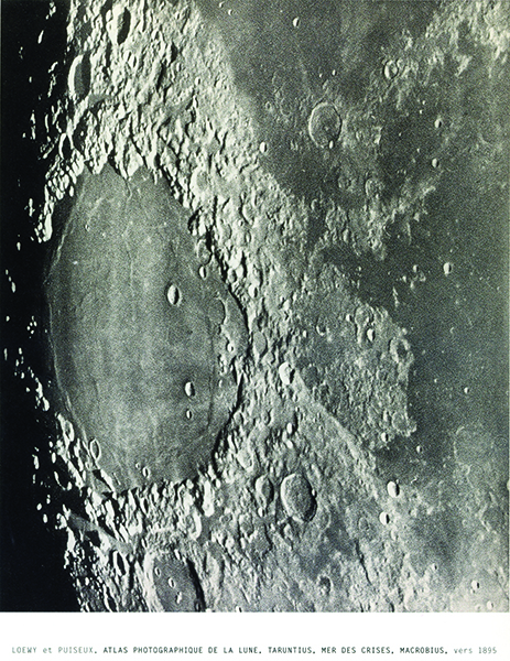 Mer des crises | Loemy et Puisseux, Mer des crises, 1895