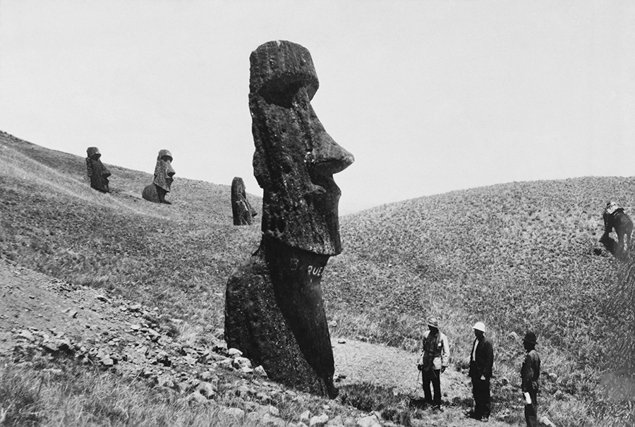 Moaï | Rapa nui, Moaï, 1886