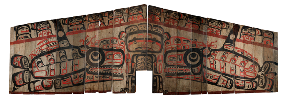 Nagunak | Tsimshian house entrance
Coll. National Museum of Natural History, Smithsonian Institution
