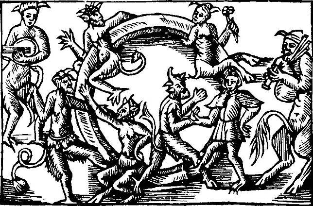 Olaus Magnus, Histoire des peuples du Nord | Minor devils, demons, satyrs, and hobgoblins, 1555