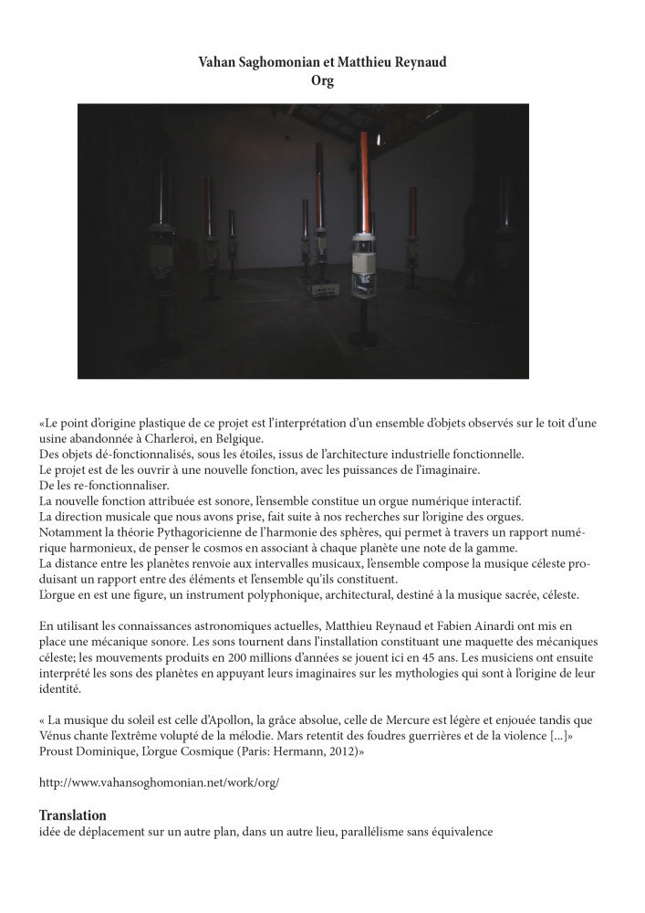 Org | Sybille Raffort