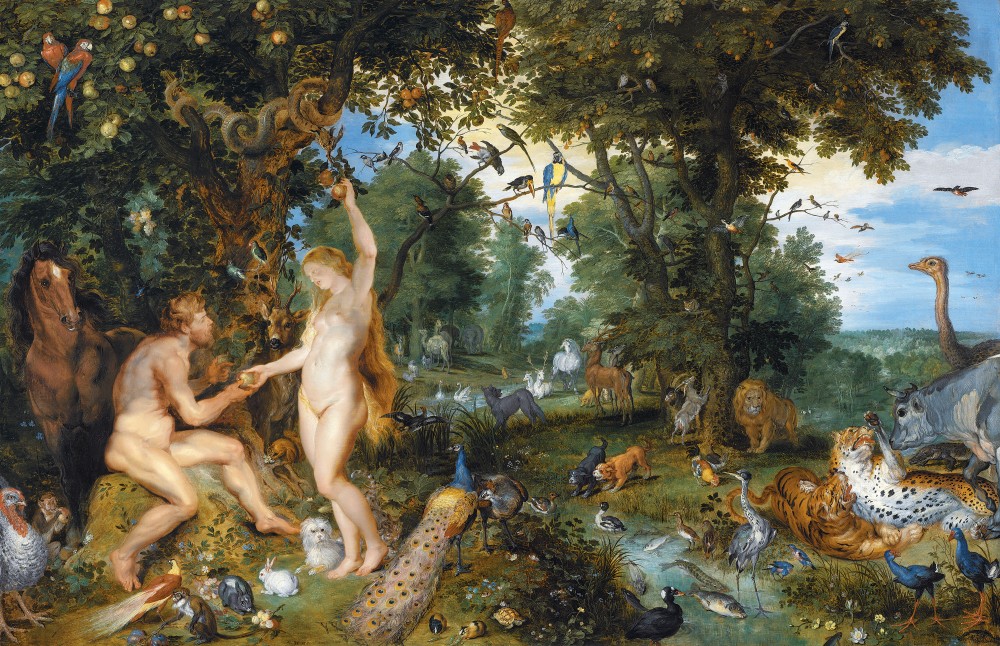 Paradis 6 | Le Jardin d'Éden et la Chute de l'Homme
Jan Brueghel l'Ancien et Pierre Paul Rubens
Huile sur panneaux
74,3 x 114,7 cm