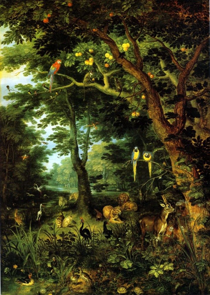 Paradise | Paradise
Jan Brueghel le Jeune  (1601–1678)
huile sur panneau de bois
60 x 42,4
Gemäldegalerie, Berlin