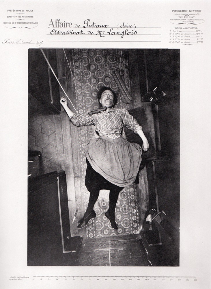 Police criminelle | Assassinat de madame Langlois, affaire de Puteaux,
5 avril 1905
Alphonse Bertillon