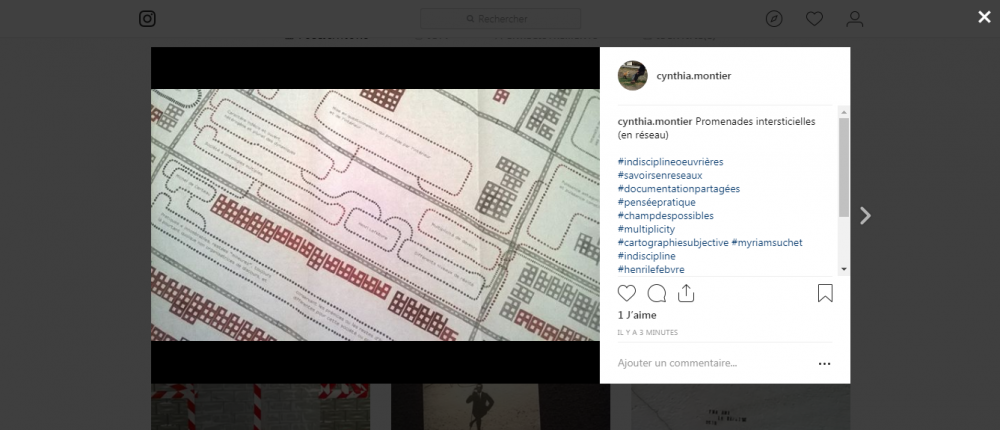 Promenades intersticielles (en réseau) .2 | cynthia.montierPromenades intersticielles (en réseau)
indisciplineoeuvrières
savoirsenreseaux
documentationpartagées
penséepratique
champdespossibles
multiplicity
cartographiesubjective #myriamsuchet
indiscipline
henrilefebvre
pascalnicolaslestrat
micheldecerteau
amisduchampdespossibles