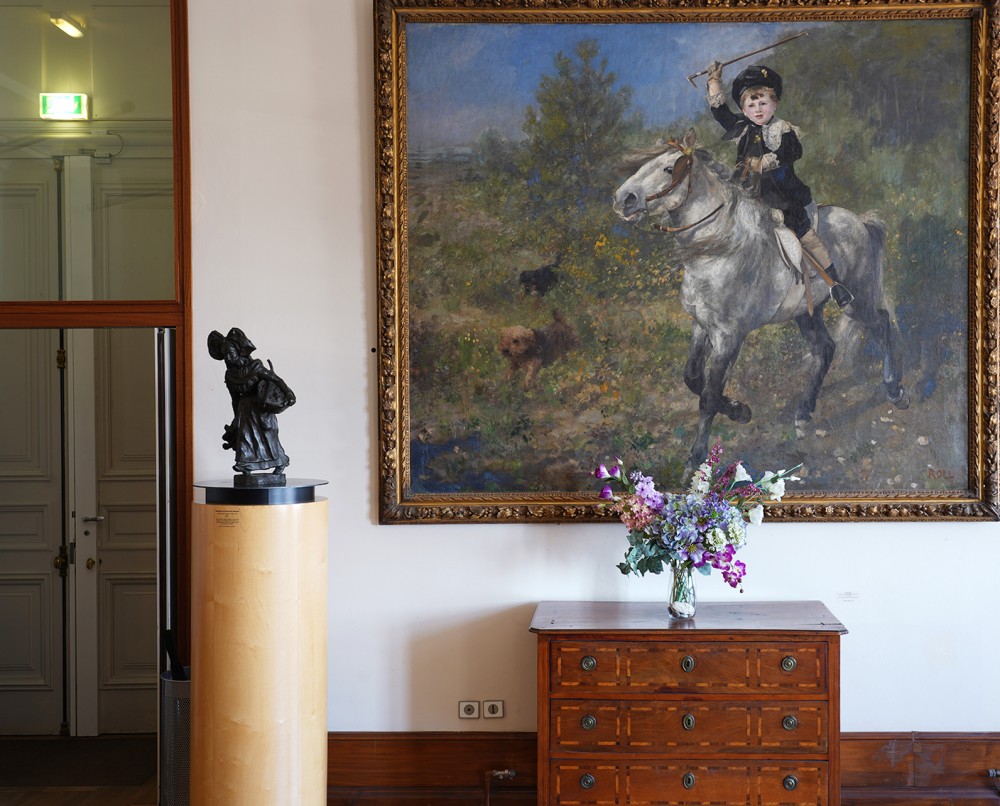 Roll1 + pot de fleur et paysanne | 