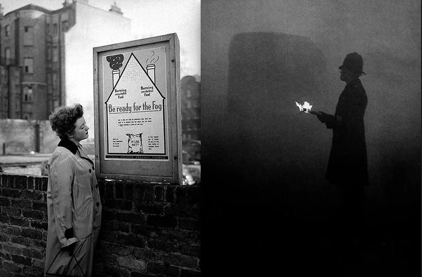 The great Smog | Photographer Trinity Mirror/Alamy,
1952