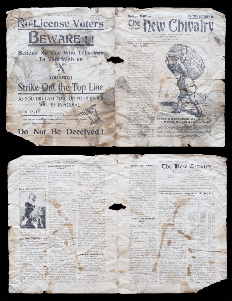 The New Chivalry | The New Chivalry
Photographs recto/ verso
October 15th, 1905