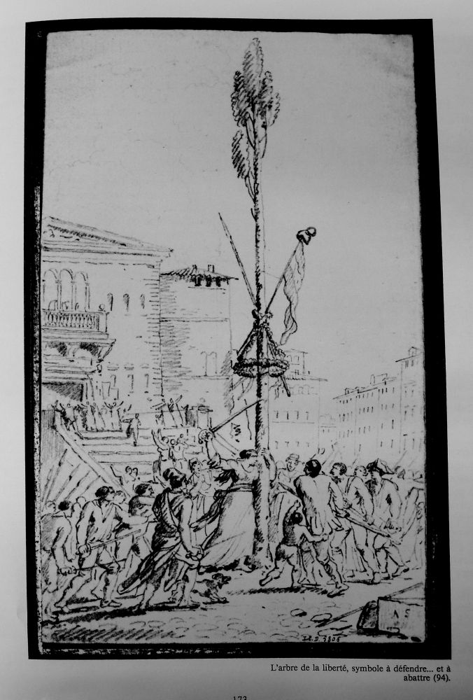 arbre de la liberté | Sergent, pierre noire, Musée Carnavalet, L'arbre de la Liberté