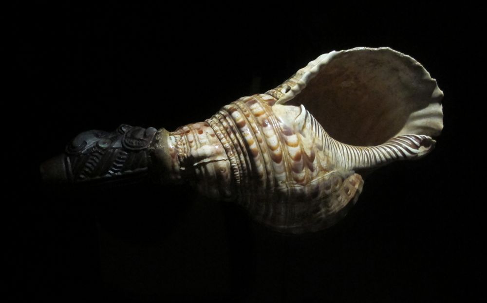 Pūtātara | Pūtātara, Conque
40 × 15 × 15 cm
coll. Te Papa Togarewa
influenced by: Te Huringa II: 1900 - 1950