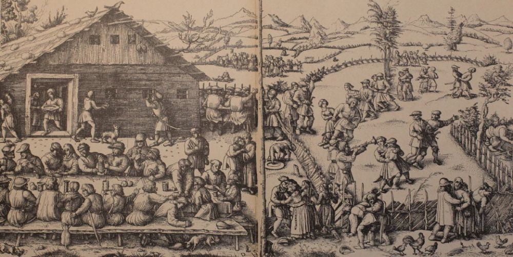 Das Ländische fest | Daniel Hopfer, Fête rurale, vers 1520