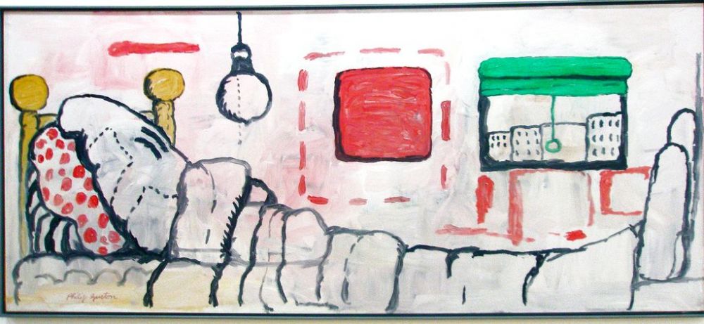 In bed | Philip Guston, In bed, 1971