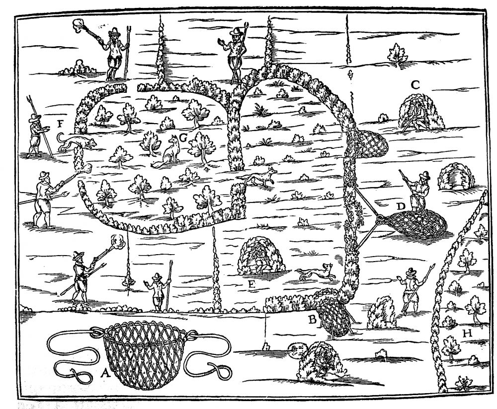 La chasse aux loups | Nouvelles inventions de chasse pour prendre les loups en France, Paris, La chasse aux loups, réalité quotidienne, 1613