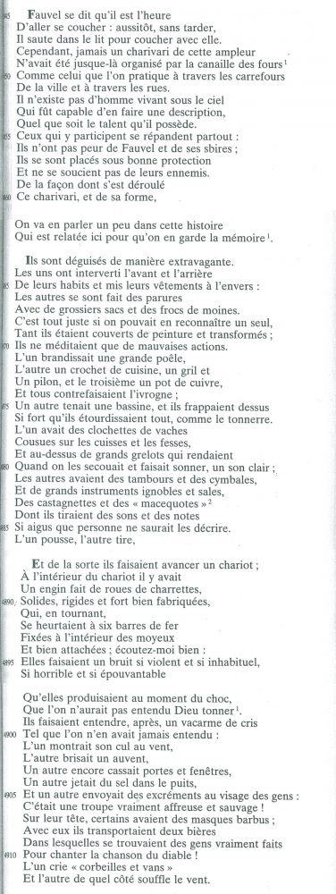 L’un pousse, l’autre tire | Gervais du Bus, Le Roman de Fauvel, 1310