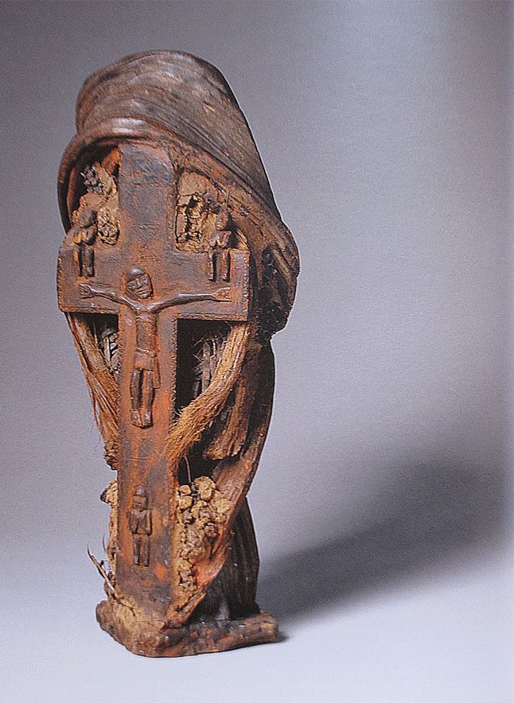 Nkangi kidutu | Popultaion kongo, Nkangi kidutu, 53,5 × 18 × 13,5 cm, 1890