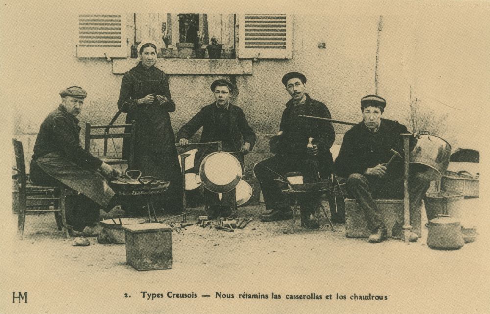 Nous rétamins las casserolas et los choudrous | collection H.M, Les rétameurs