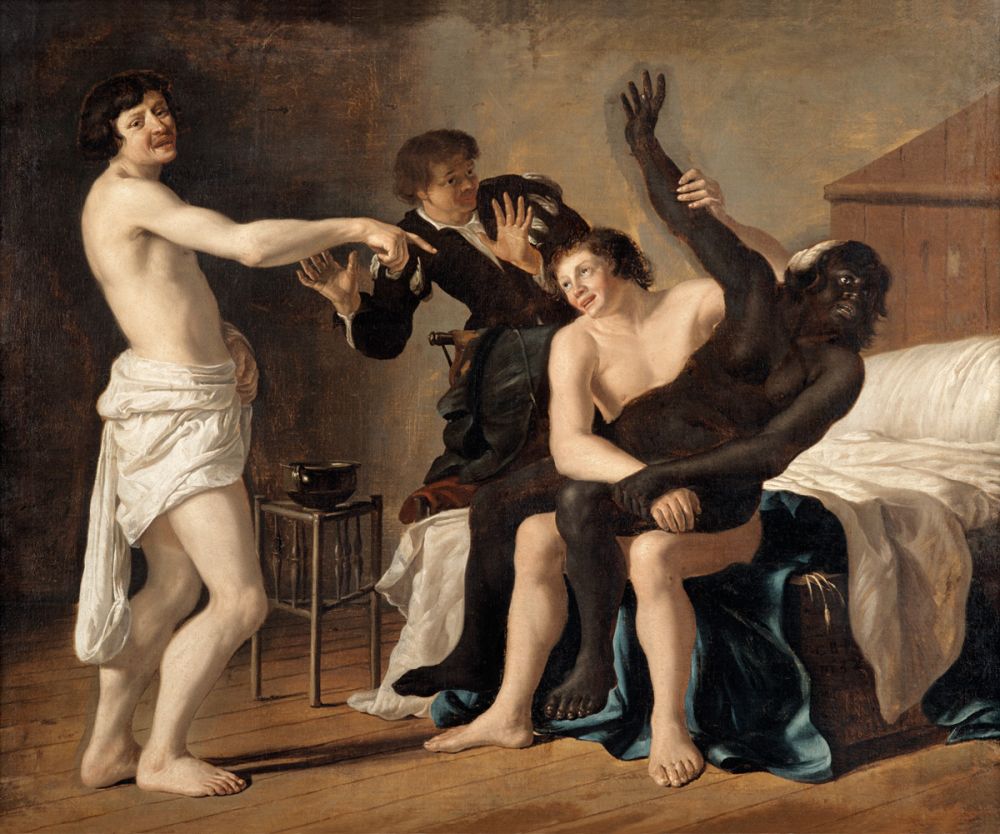 Rapt de Proserpine | Christiaen van Couwenbergh, Rapt de la négresse, 1632