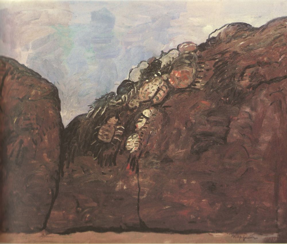 Ravine | Philip Guston, Ravine, 172,7 × 203,2 cm, 1979